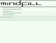 Tablet Screenshot of mindfill.com